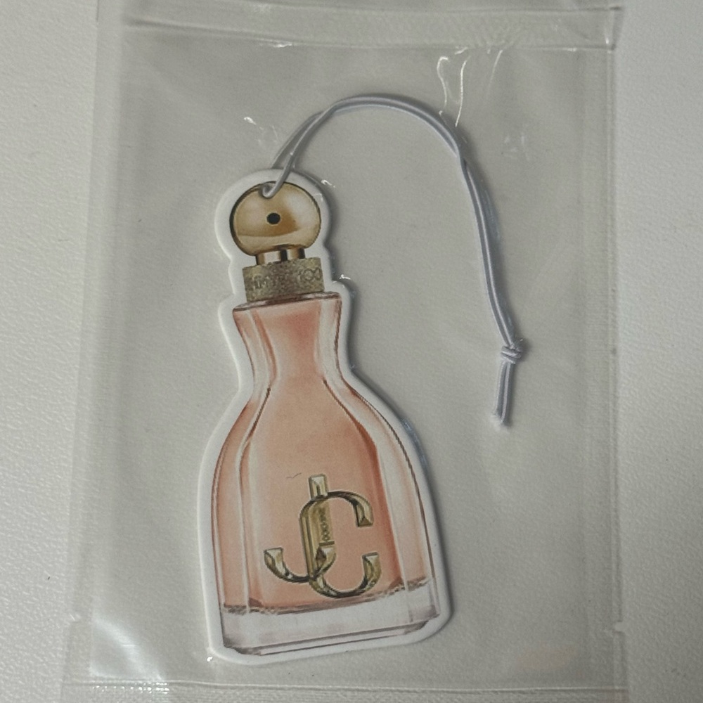 Jimmy Choo I Want Choo Perfume Bottle Air Freshener